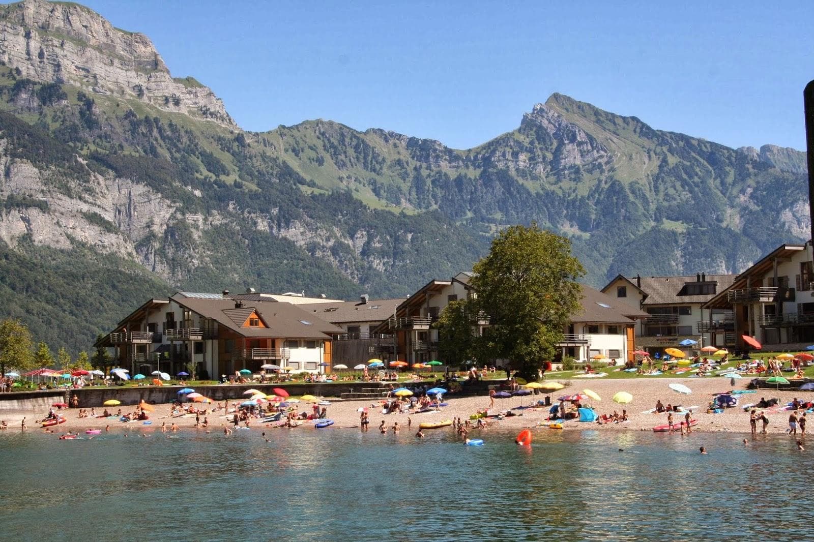 Badestrand Unterterzen