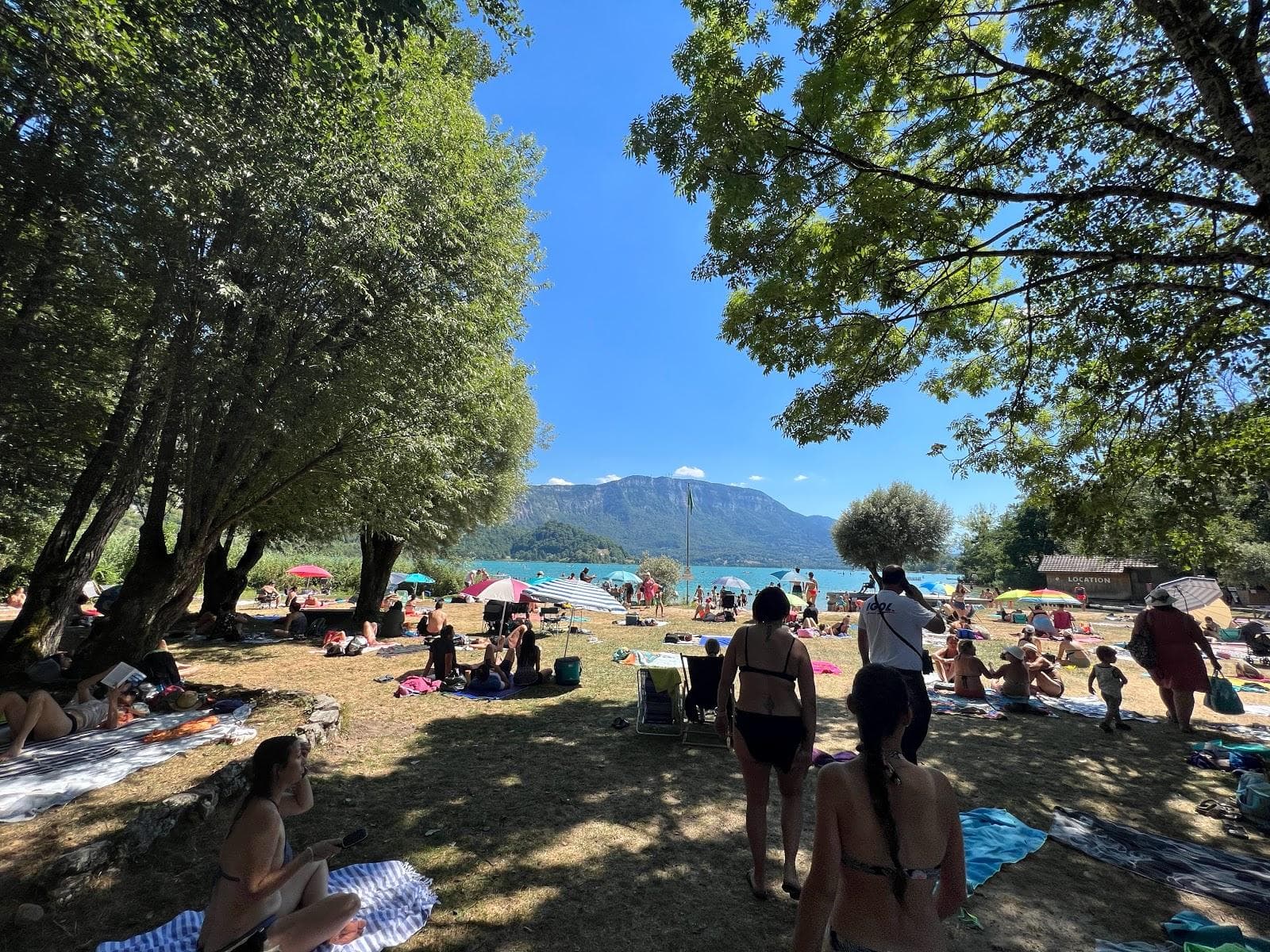 Plage La Crique Aiguebelette