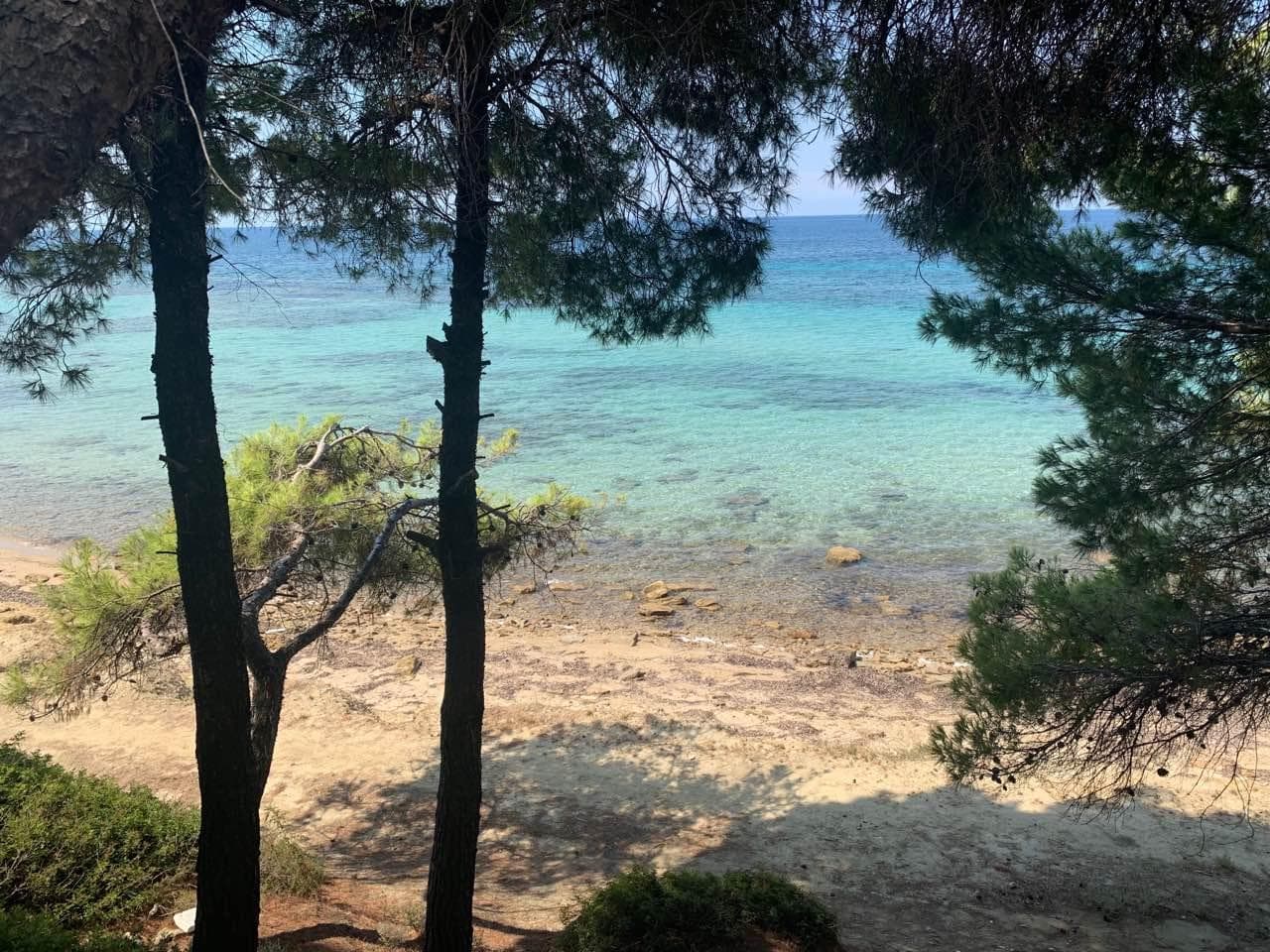 Sani beach
