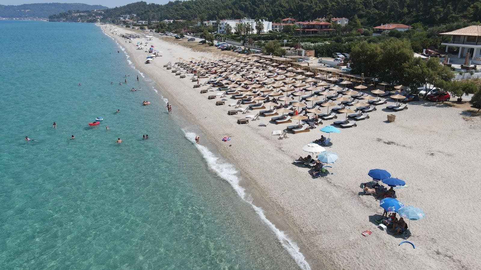 Possidi West beach