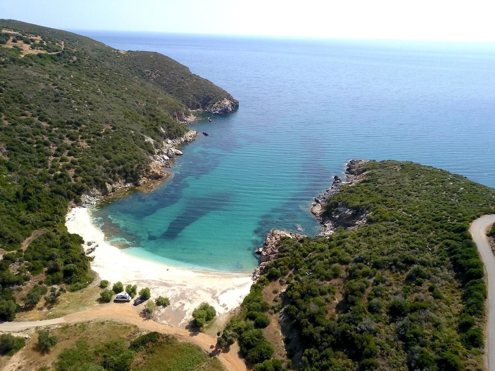 Mágeiras beach