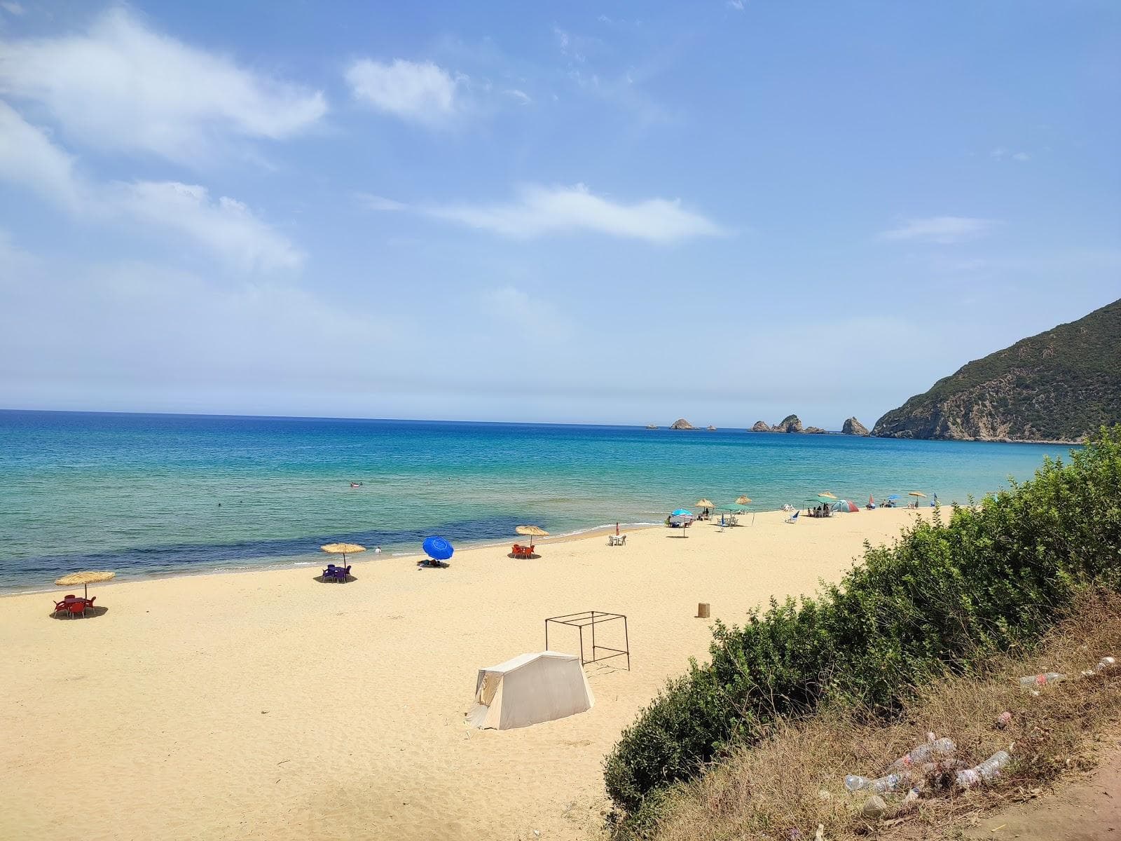 Oued tanji, the Beach
