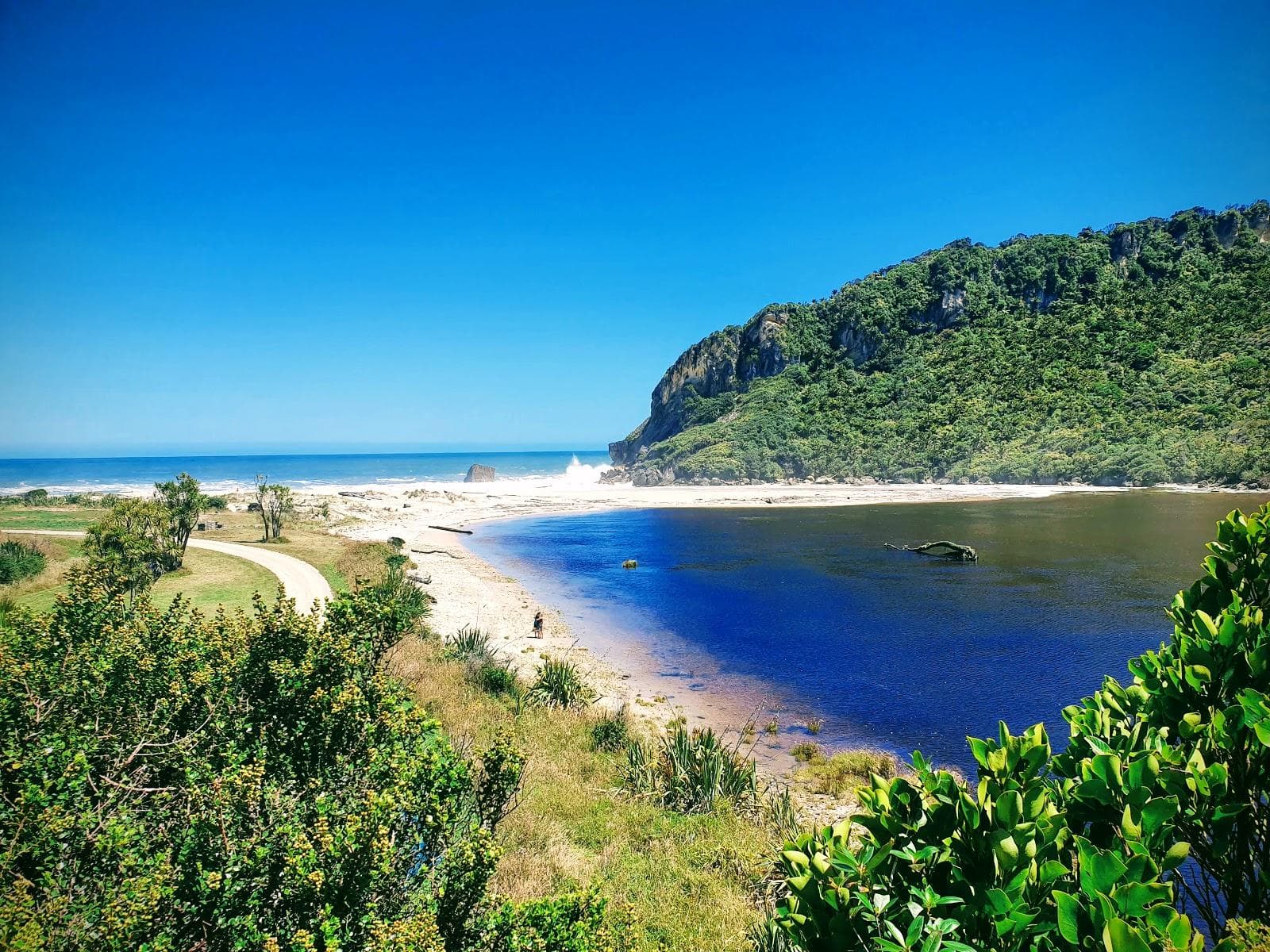 Heaphy Hut Beach