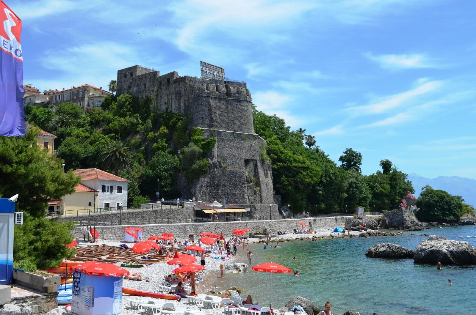 Herceg Novi beach