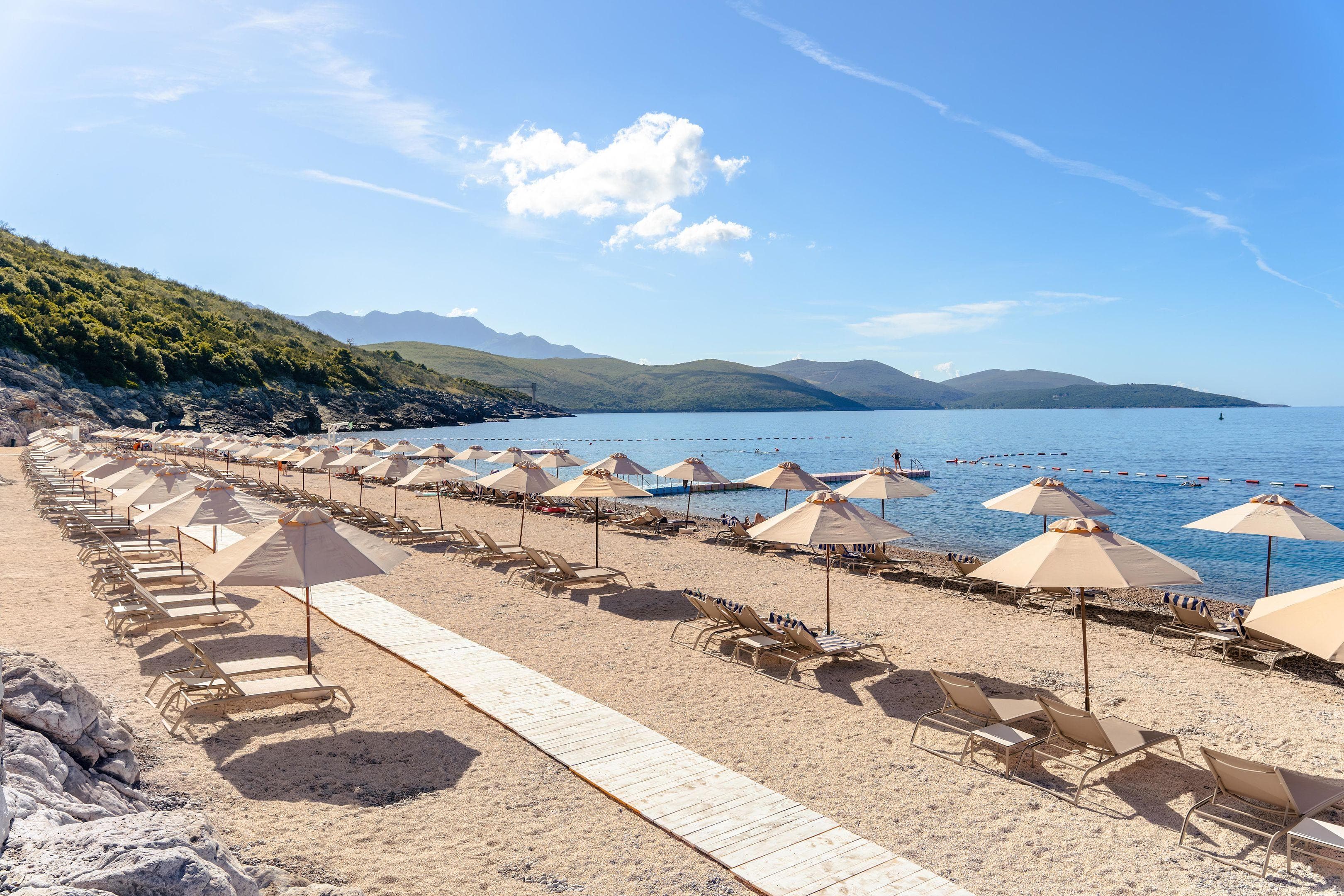 Lustica beach