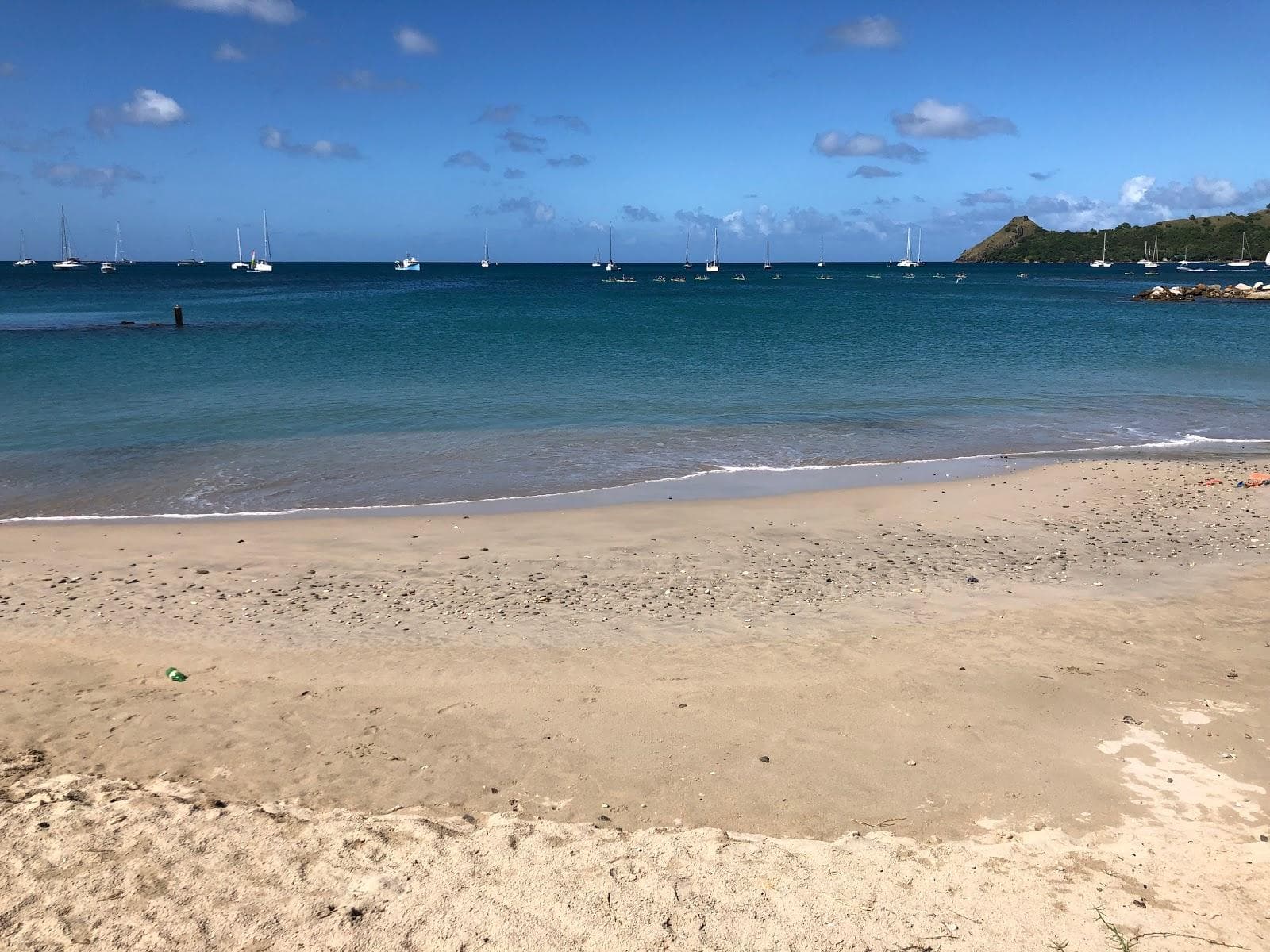 Gros Islet beach