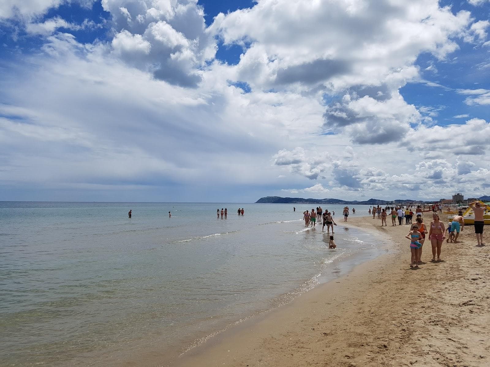Riccione beach