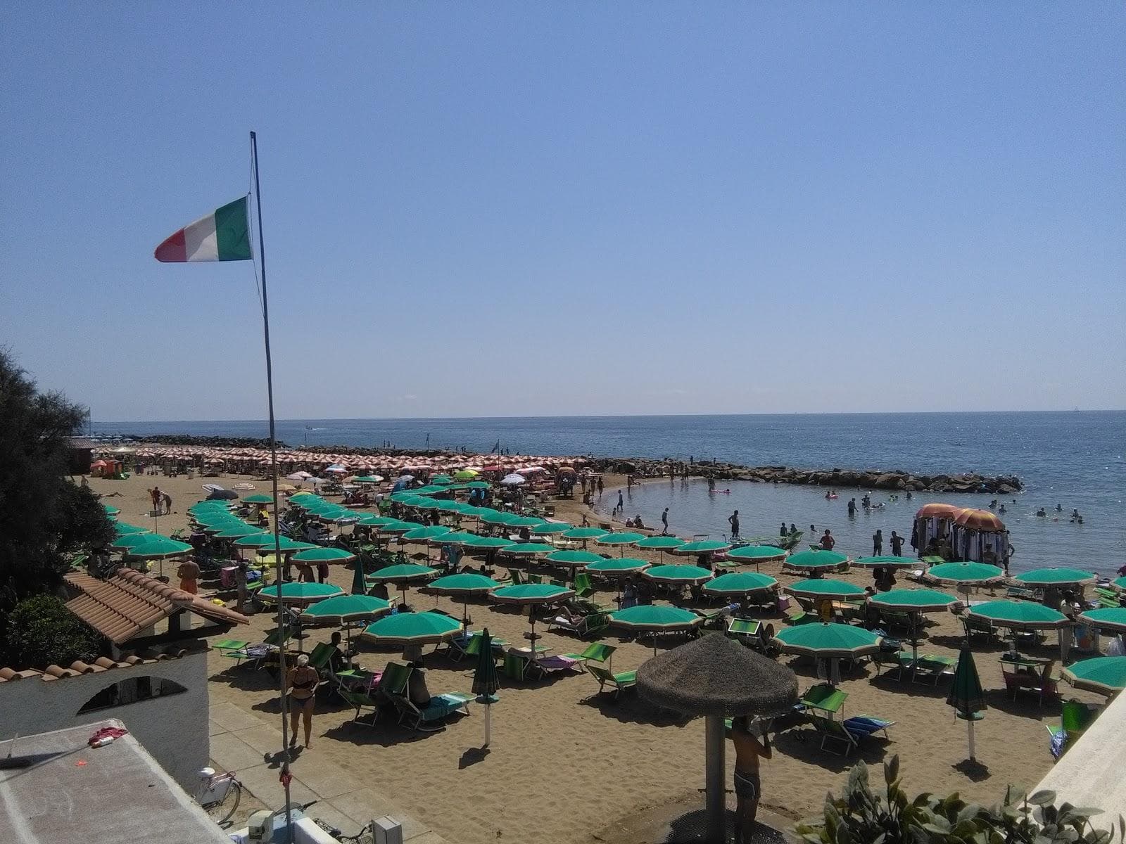 Santa Severa beach