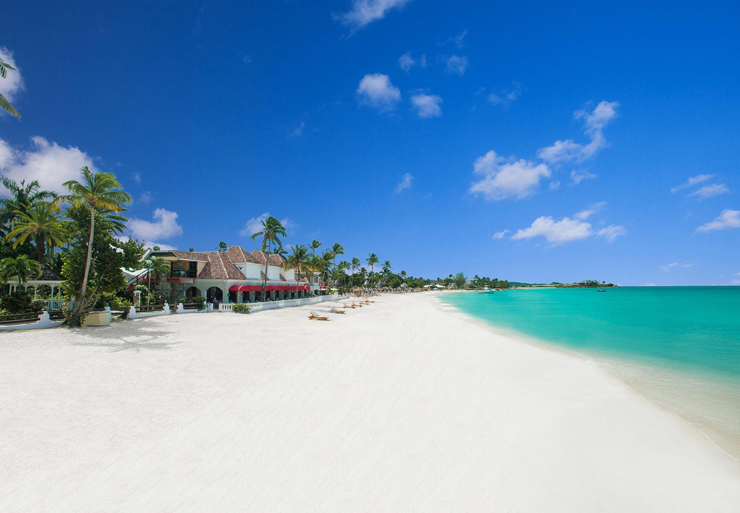 Dickenson Bay beach