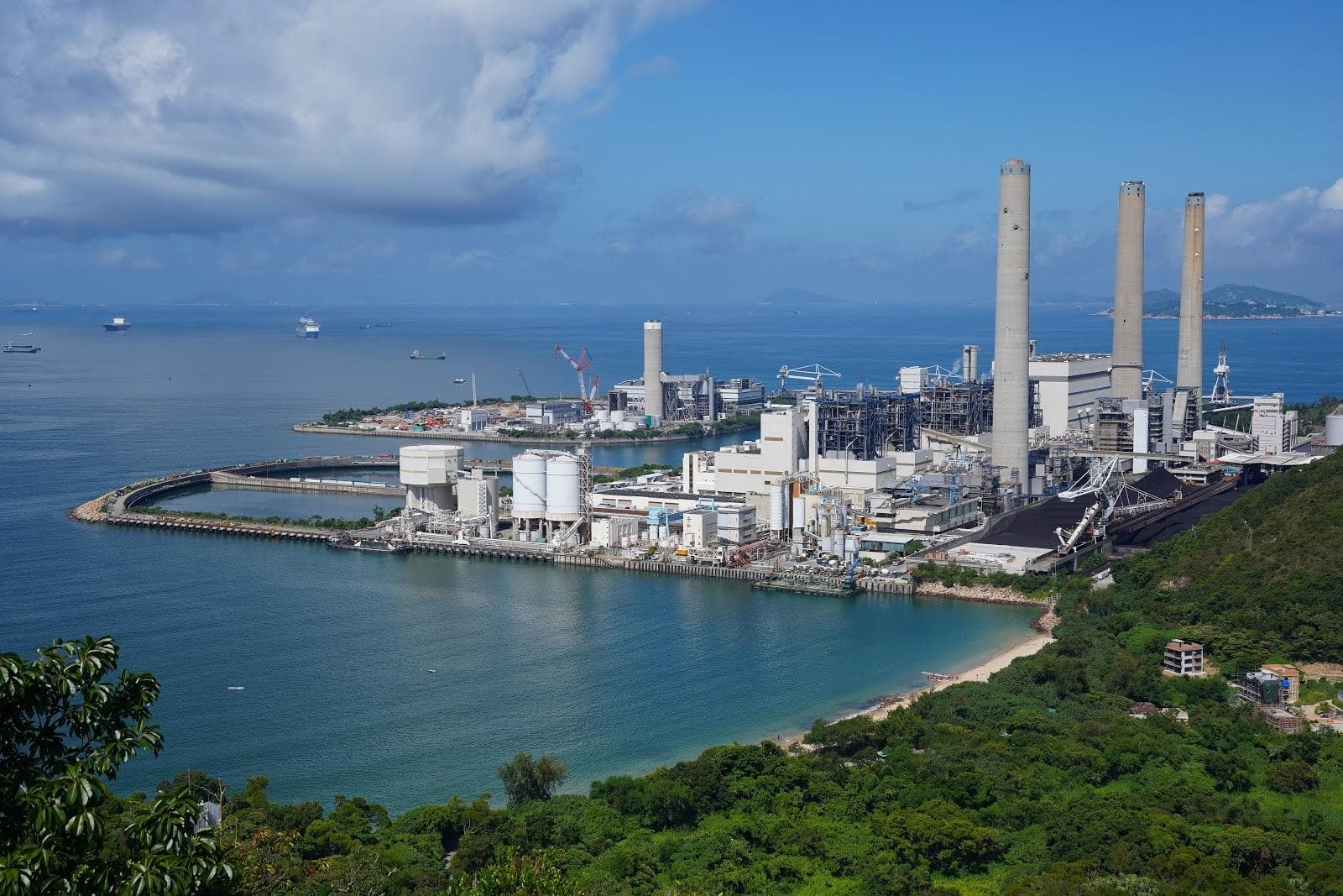 Lamma Power Station Beach