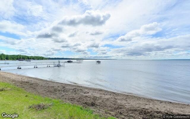 Mission Beach on Pigeon Lake