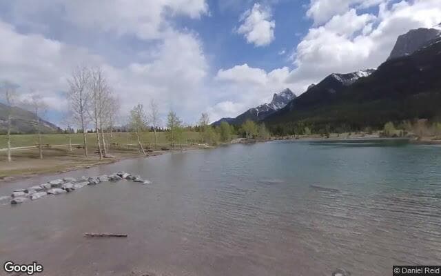 Quarry Lake Recreation Area near Canmore