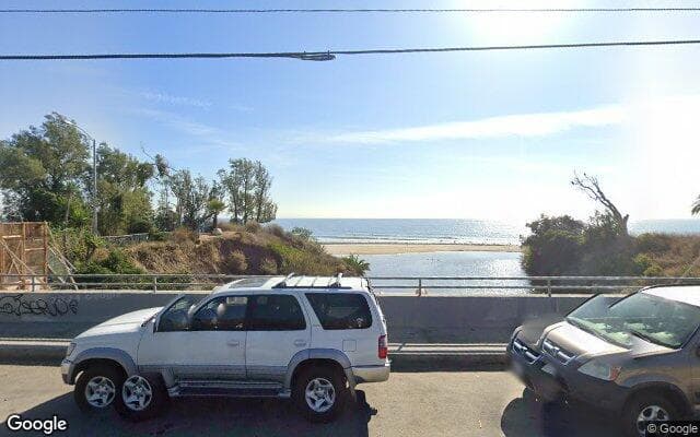 Topanga County Beach at Topanga Canyon