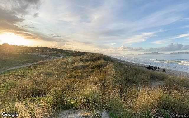 Uretiti Beach at Tip Road