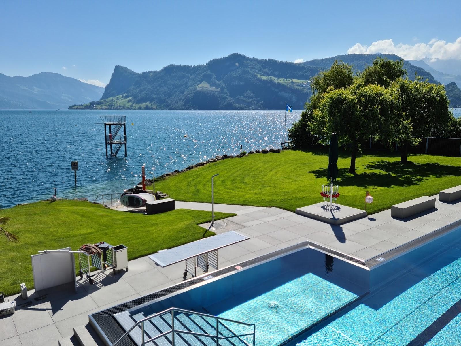Badi Hergiswil Beach