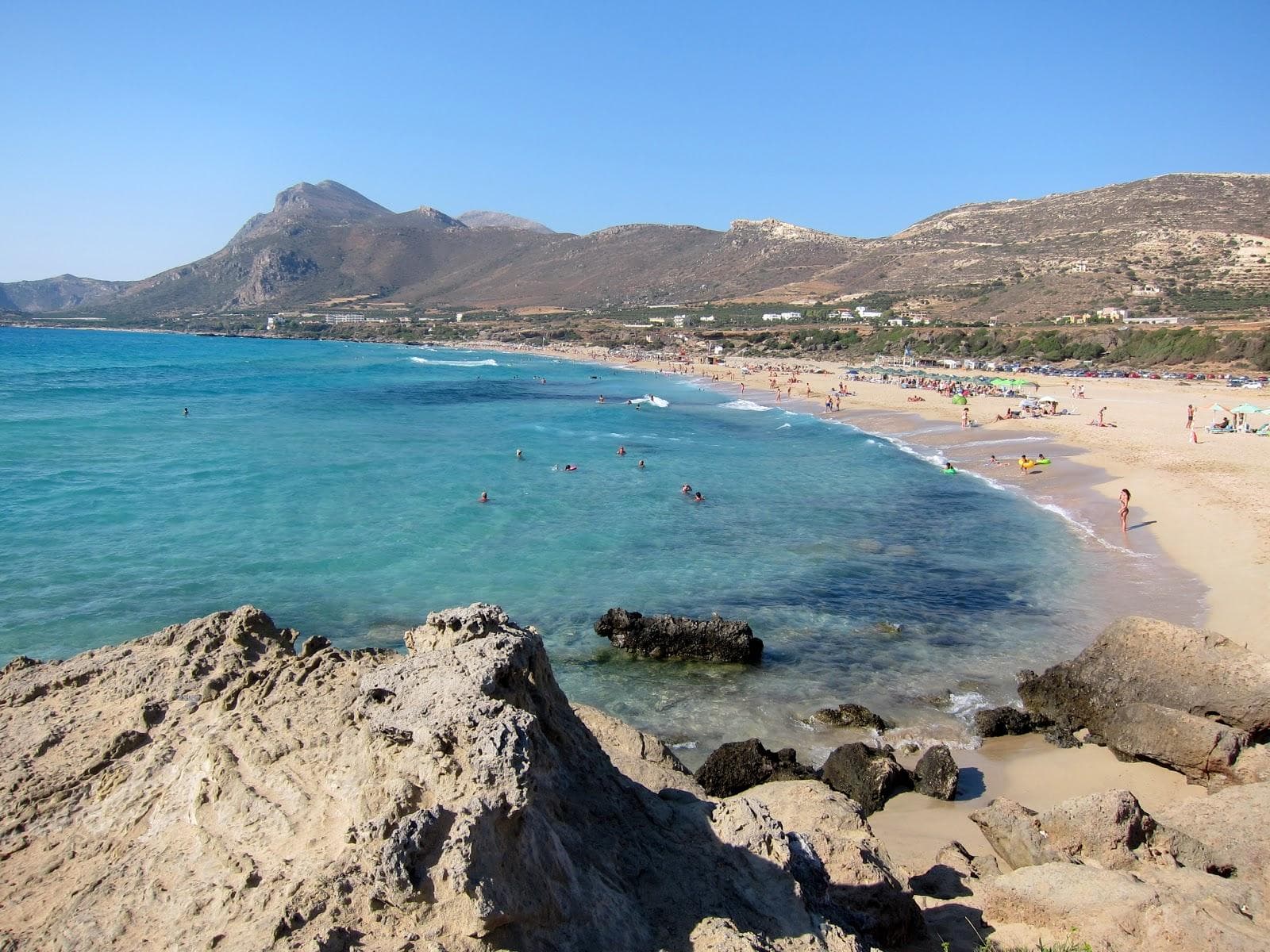 Falasarna mikri beach