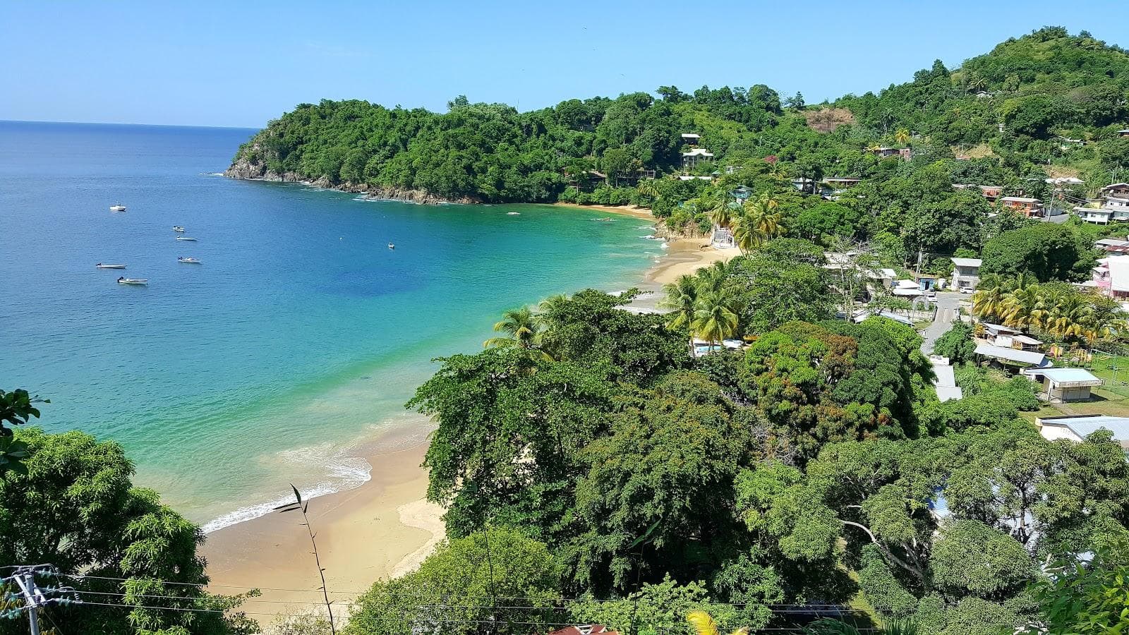 Castara beach