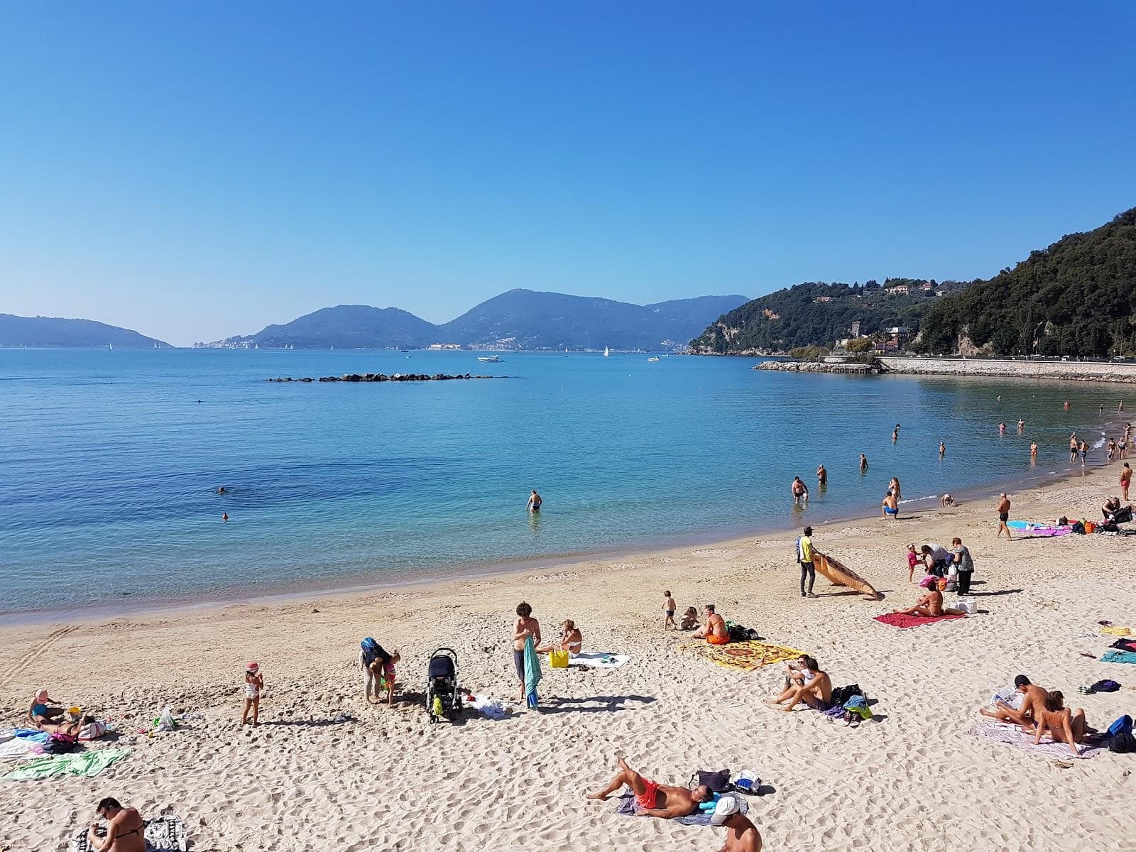 San Terenzo beach