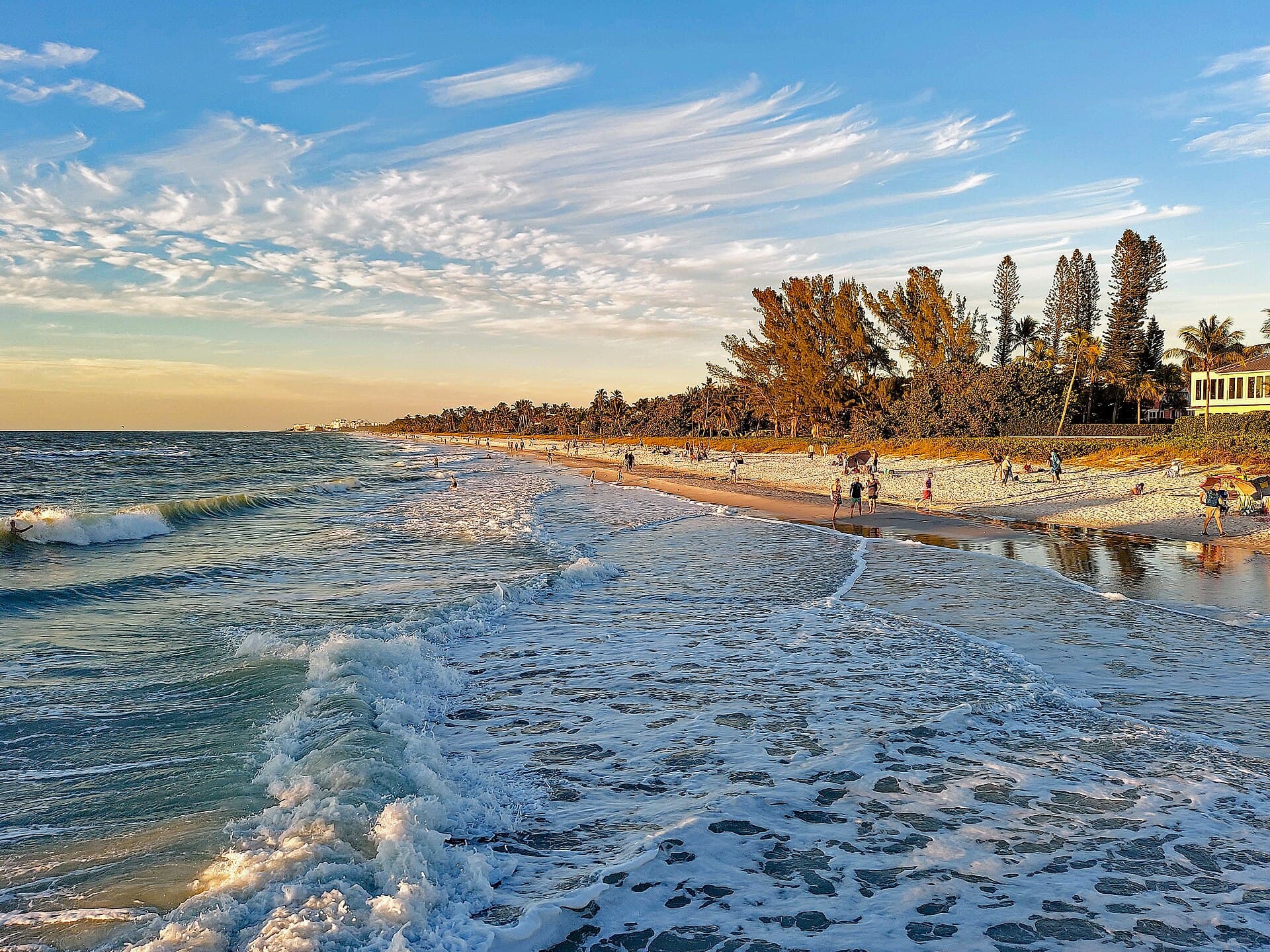 Naples Beach at the Pier
