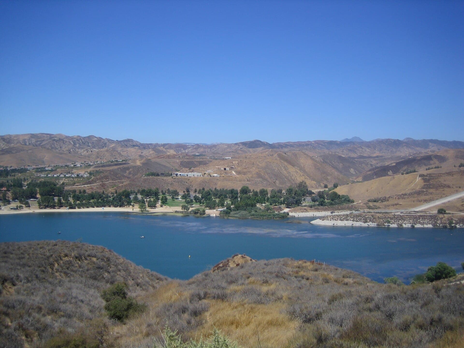 Castaic Lagoon Swim Beach
