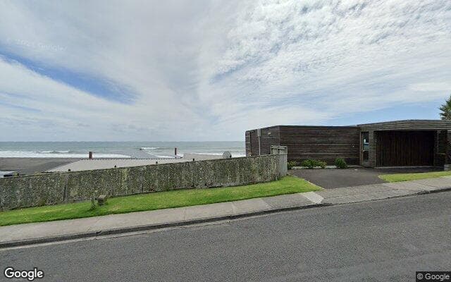 Oakura Beach at Opp. surf lifesaving club