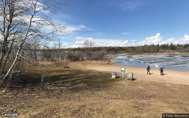 Opapiskaw Campground Beach