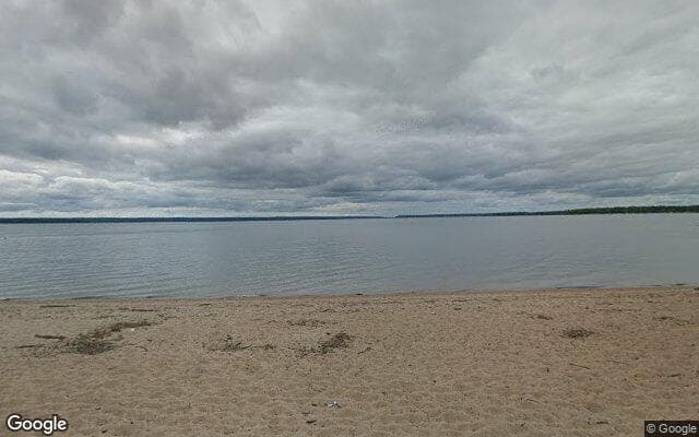 Prince Albert National Park Beaver Glen Campground Beach at Waskesiu Lake