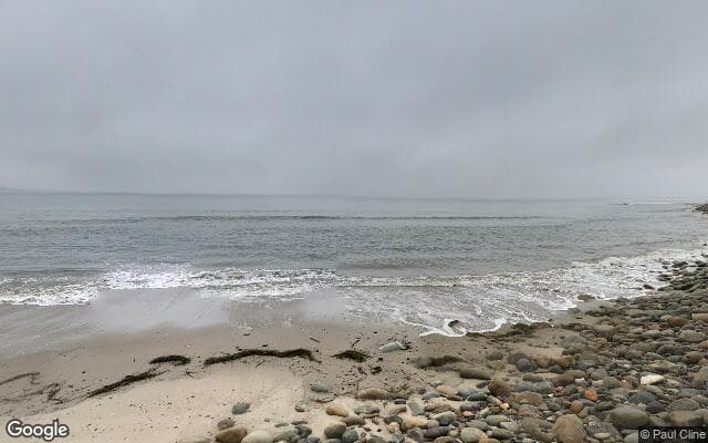 Rincon Beach - Base of Footpath