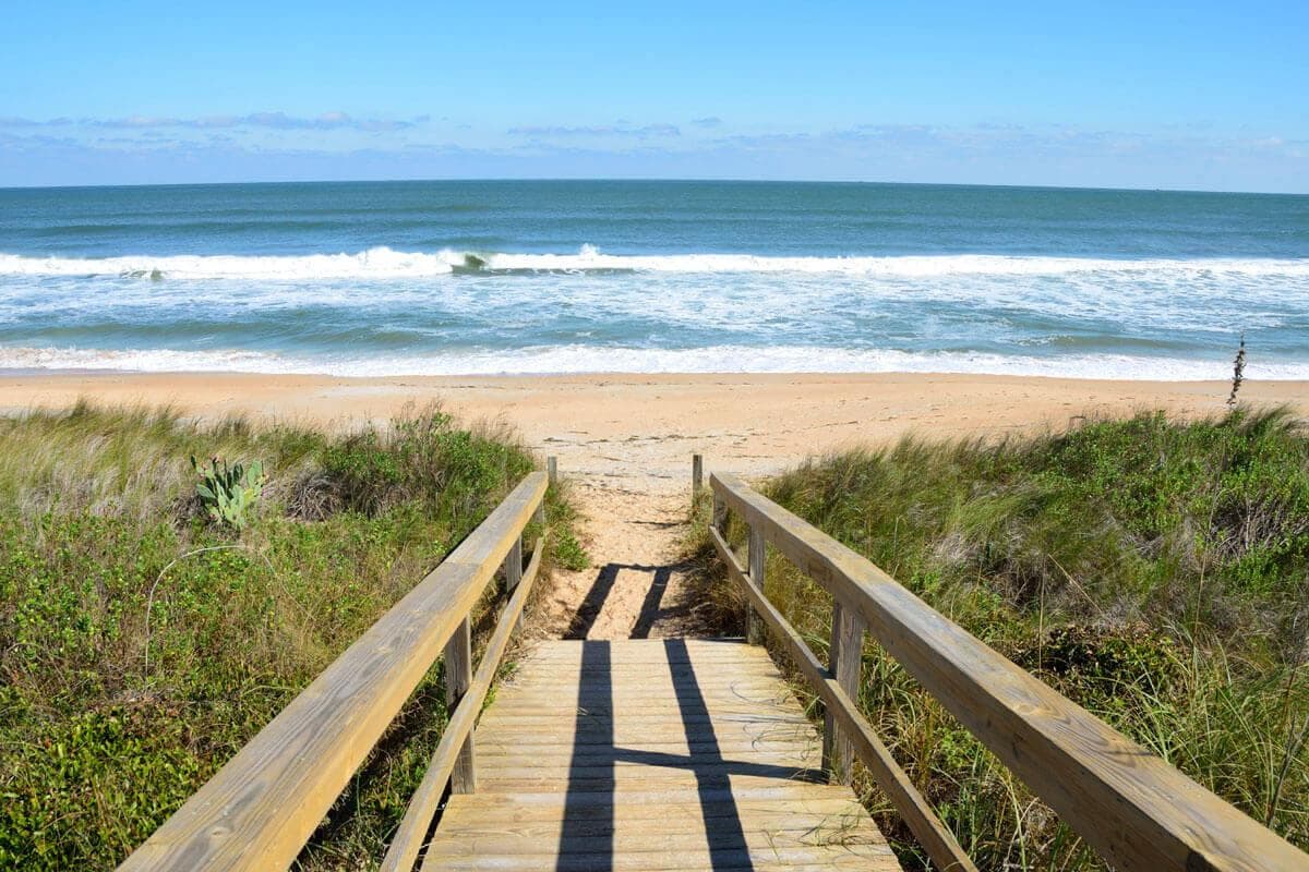 St. Augustine Beach Ocean Trace