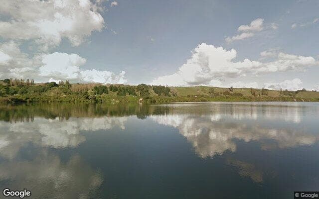 Waikato River at Lake Karapiro boat ramp