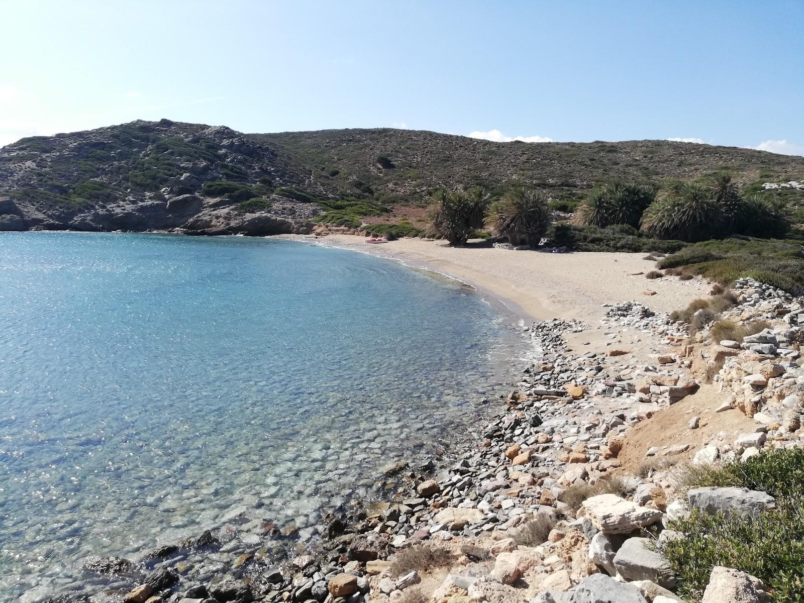 Itanos beach