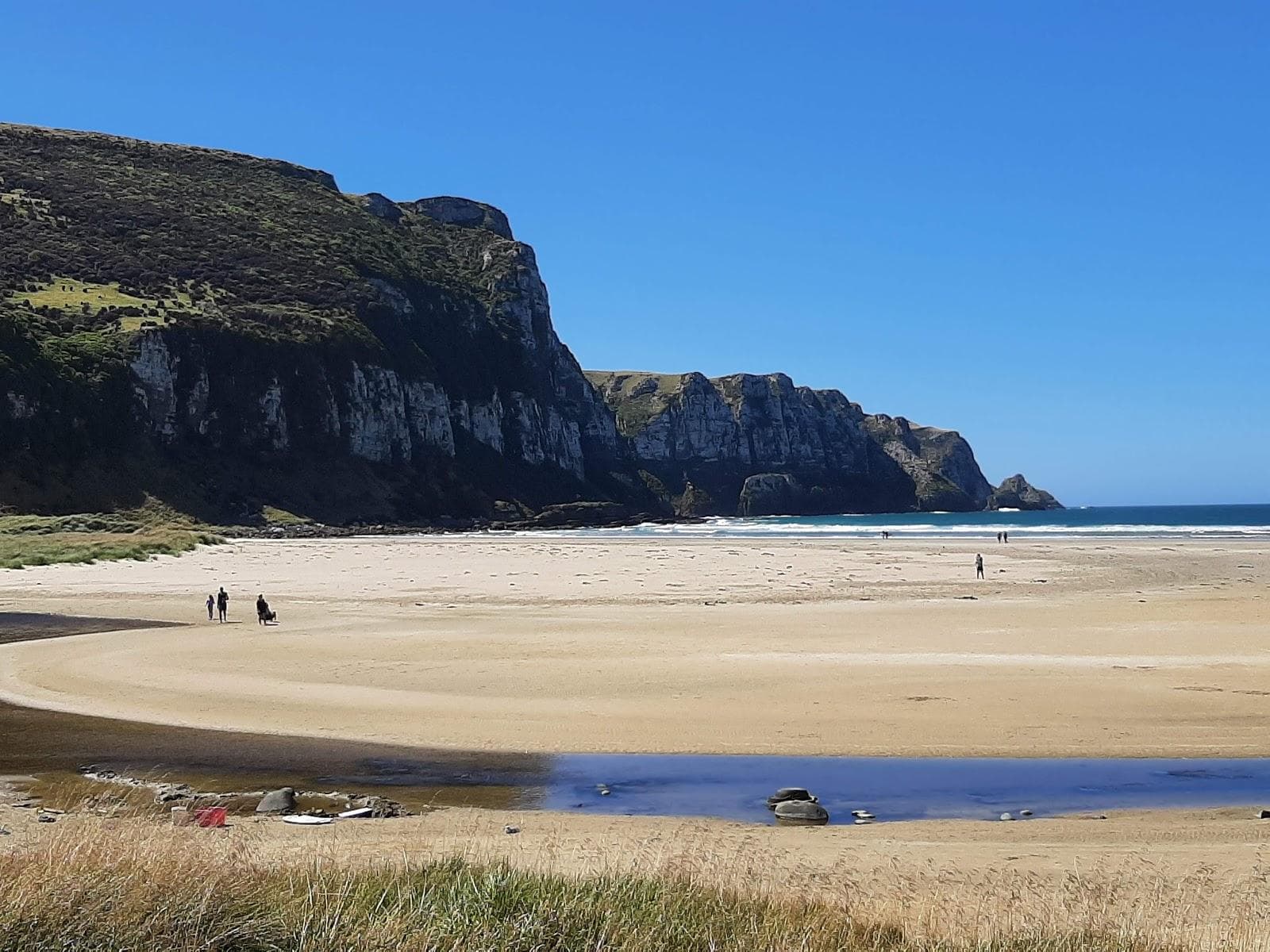 Purakaunui Bay Beach