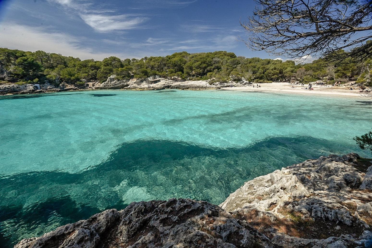 Cala en Turqueta beach