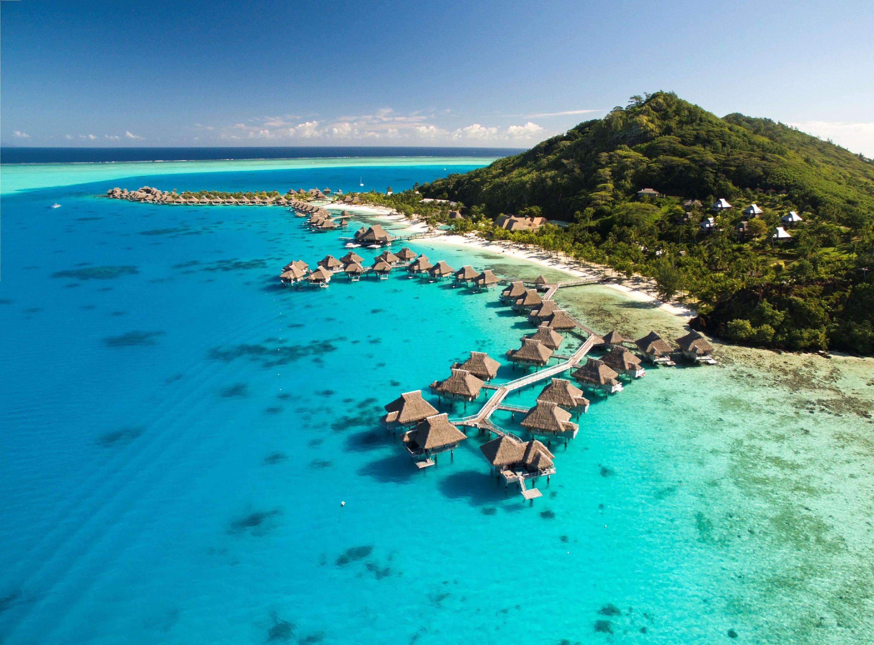 Conrad Bora Bora beach
